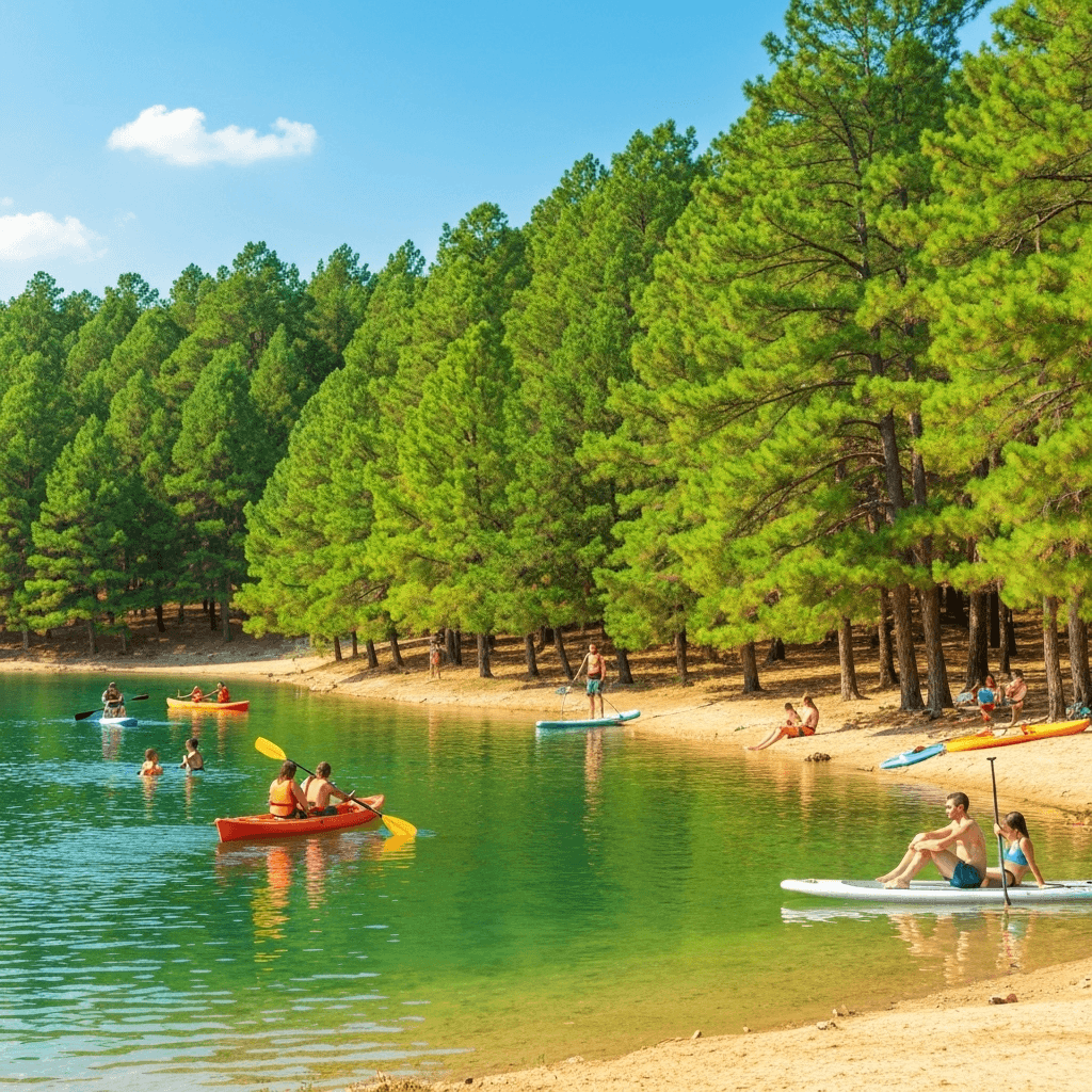 Lake Bastrop waterfront