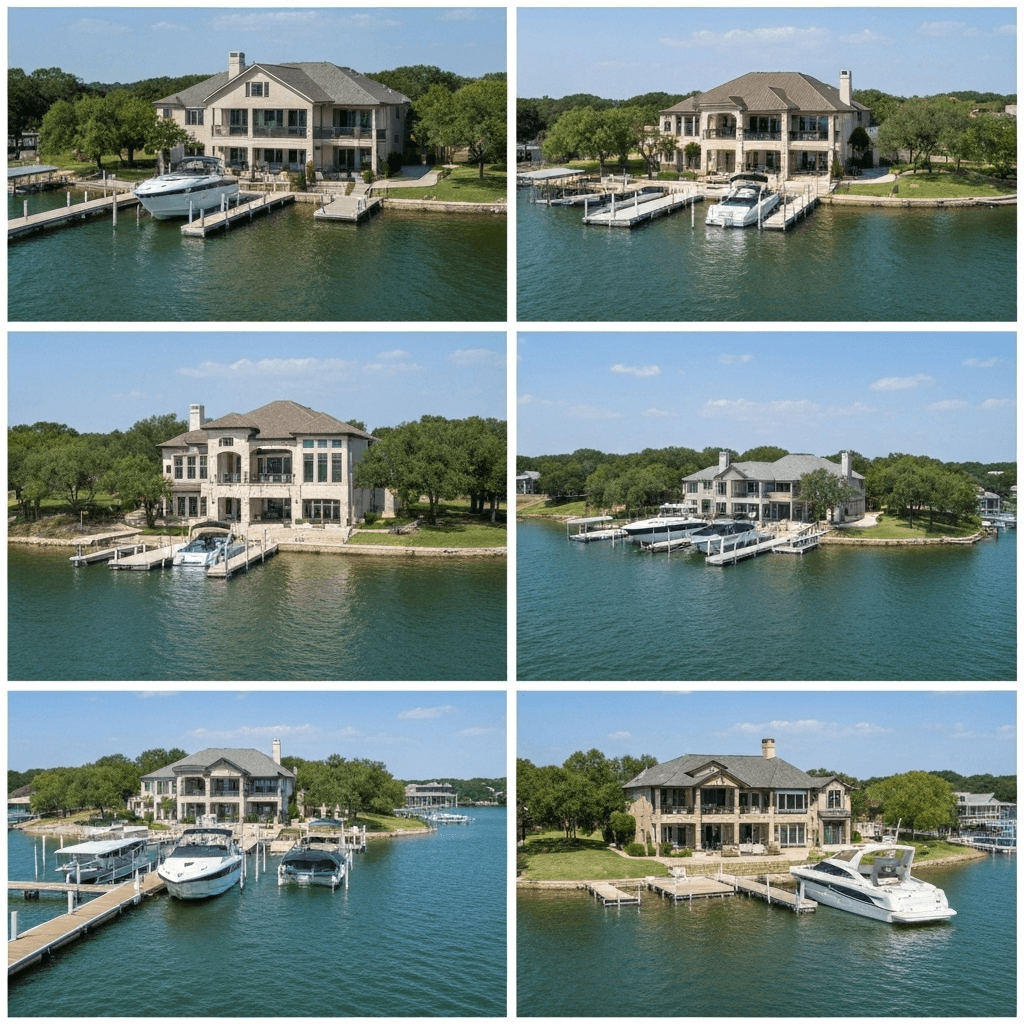 Lakecliff luxury homes near Lake Travis